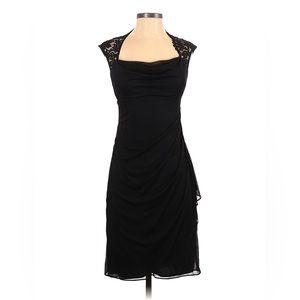 Xscape by Joanna Chen Little Black Dress with gorgeous detailed shoulders